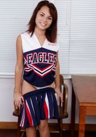 Latina Melody strips off her uniform, Raven Rockette (rav013) ATK Petites: Raven Rockette (Latina Melody strips off her uniform)