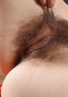 Slaviana spreads her hairy bush open., Slaviana (rea006) ATK Natural & Hairy: Slaviana (Slaviana spreads her hairy bush open.)