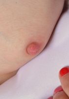 Rhya rubs her swollen slit, Rhaya Shyne (rha001) ATK Petites: Rhaya Shyne (Rhya rubs her swollen slit)