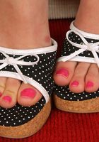 Naughty blonde Roxi teases with her sexy sexy feet., Roxi (rox019) ATK Archives: Roxi (Naughty blonde Roxi teases with her sexy sexy feet.)