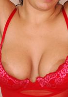Sandy has a red lingerie set, Sandy (san049) ATK Archives: Sandy (Sandy has a red lingerie set)
