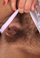 Hairy Savannah spreads her bush, Savannah Secret (sav013) ATK Natural & Hairy: Savannah Secret (Hairy Savannah spreads her bush)