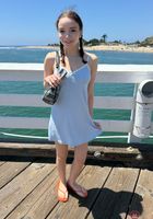 Selina Imai Malibu Pier Part 1 and 2 BTS, Selina Imai (sel018) ATK Petites: Selina Imai (Selina Imai Malibu Pier Part 1 and 2 BTS)