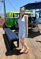 Selina Imai Malibu Pier Part 1 and 2 BTS, Selina Imai (sel018) ATK Petites: Selina Imai (Selina Imai Malibu Pier Part 1 and 2 BTS)