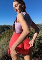 Serena enjoys a day or stripping outdoors and in., Serena Hill (ser031) ATK Galleria: Serena Hill (Serena enjoys a day or stripping outdoors and in.)