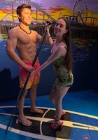Sia Wood on a date at the wax museum, Sia Wood (sia004) ATK Petites: Sia Wood (Sia Wood on a date at the wax museum)