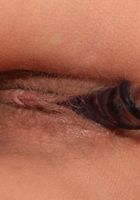 Sofia slides her glass dildo into her tight hairy muff, Sofi Goldfinger (sof032) ATK Natural & Hairy: Sofi Goldfinger (Sofia slides her glass dildo into her tight hairy muff)