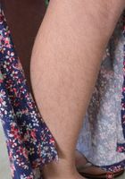 Tali waving her furry legs and hairy bush around., Tali Dova (tal017) ATK Natural & Hairy: Tali Dova (Tali waving her furry legs and hairy bush around.)