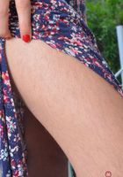 Tali waving her furry legs and hairy bush around., Tali Dova (tal017) ATK Natural & Hairy: Tali Dova (Tali waving her furry legs and hairy bush around.)