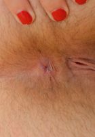 Tali pulls her hairy pink butterfly apart., Tali Dova (tal017) ATK Natural & Hairy: Tali Dova (Tali pulls her hairy pink butterfly apart.)