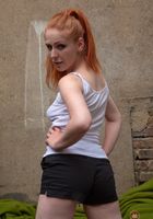 Tia spreads her marvelous muff outdoors., Tia Jones (tia022) ATK Natural & Hairy: Tia Jones (Tia spreads her marvelous muff outdoors.)