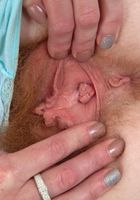 Tia spreads her amazing red haired pink pussy., Tia Jones (tia022) ATK Natural & Hairy: Tia Jones (Tia spreads her amazing red haired pink pussy.)