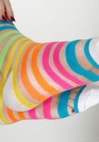 Tiffany Watson Models in Rainbow Socks, Tiffany Watson (tif059) ATK Galleria: Tiffany Watson (Tiffany Watson Models in Rainbow Socks)
