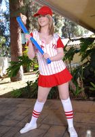 Mia Valentine Baseball Uniform Spreads, Mia Valentine (twe001) ATK Galleria: Mia Valentine (Mia Valentine Baseball Uniform Spreads)