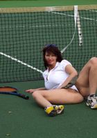 Hairy Vanessa plays with her balls, Vanessa (van036) ATK Natural & Hairy: Vanessa (Hairy Vanessa plays with her balls)
