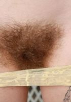 Hairy Velma spreads outside, Velma (vel001) ATK Natural & Hairy: Velma (Hairy Velma spreads outside)