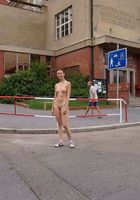 Veronika gets naked and walks around town nude, Veronika (ver050) ATK Archives: Veronika (Veronika gets naked and walks around town nude)