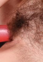 Hairy Russian Viki fucks a toy, Viki (vik047) ATK Archives: Viki (Hairy Russian Viki fucks a toy)