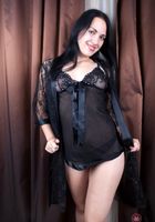 Viki spreads her bush in sexy lingerie., Viki (vik048) ATK Natural & Hairy: Viki (Viki spreads her bush in sexy lingerie.)